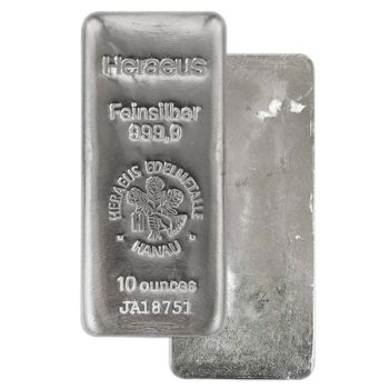 Silver Bars .999 bullion 10 troy oz - Image 2