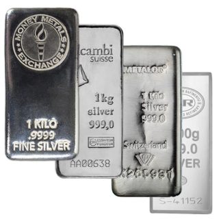 Silver Kilo Bar .999 pure