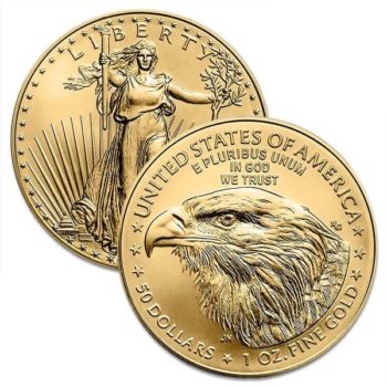American Gold Eagle Coin | 1 Troy oz 2022 - Image 2