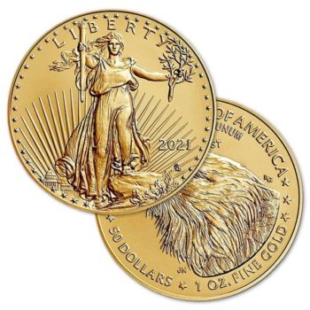 American Gold Eagle Coin 2021 | 1 Troy Ounce - Image 2
