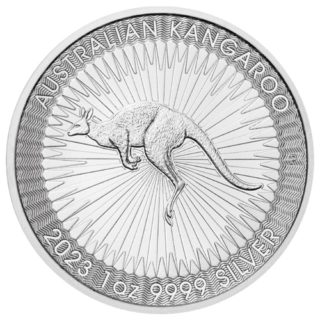 Australian Silver Kangaroo Coins 1 Troy oz 2023