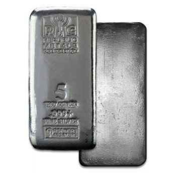 Silver Bars .999 pure Bullion 5 oz - Image 4
