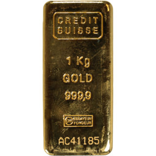 Credit Suisse Gold Bar | 1 Kilo