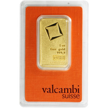 Valcambi Matte Gold Bars .9999 pure | 1 Troy oz. - Image 2