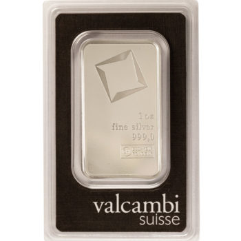 Valcambi Matte Silver Bars .9999 pure | 1 Troy oz - Image 2