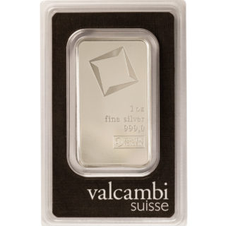 Valcambi Matte Silver Bars .9999 pure | 1 Troy oz