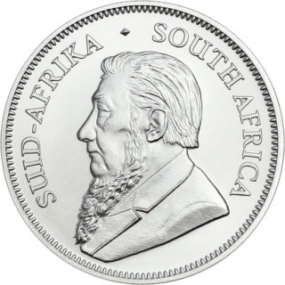 South African Silver Krugerrand 1 Troy oz