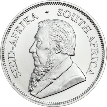 South African Silver Krugerrand 1 Troy oz