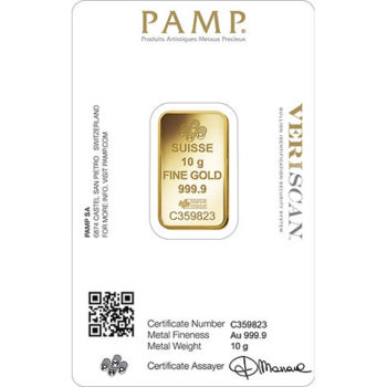PAMP Suisse Gold Bar | 10 gram - Image 2