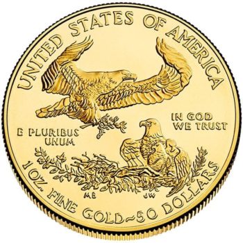 American Gold Eagle Coin | 1 Troy oz Random Year - Image 2