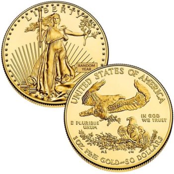 American Gold Eagle Coin | 1 Troy oz Random Year - Image 3