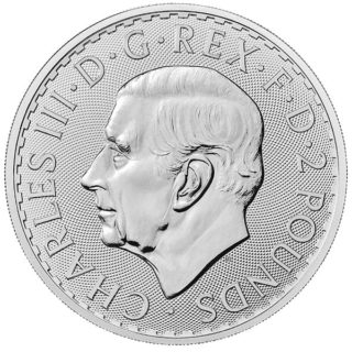 King Charles III British Britannia Silver | 1 Troy Oz.