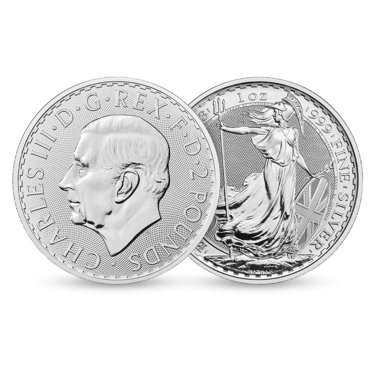 King Charles III British Britannia Silver | 1 Troy Oz. - Image 4